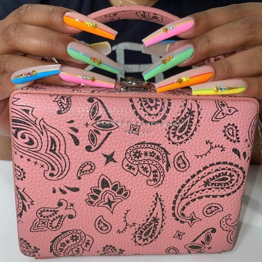 Brandon Blackwood Mini Pink Bandana Kendrick Trunk